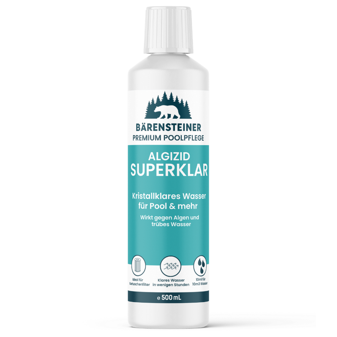 Algaecide liquid bottle